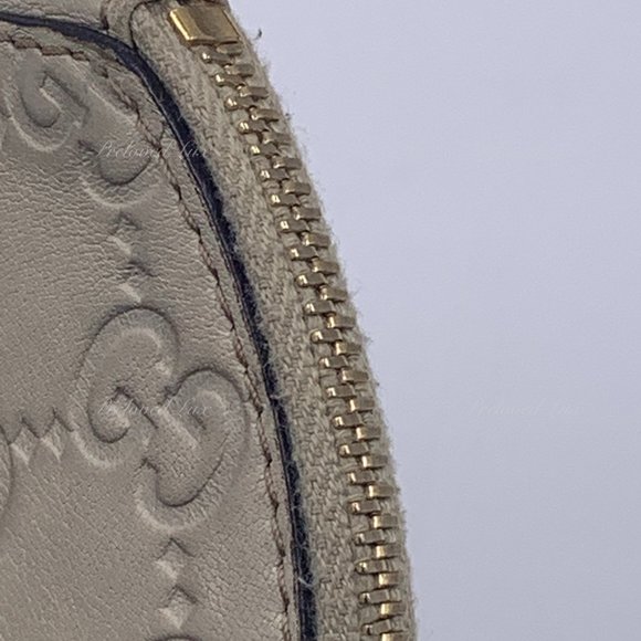 Authentic Gucci GG logo Monogram Heart Coin Case - Picture 8 of 15